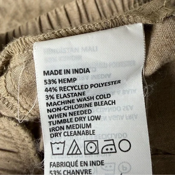 Prana Women's Tan Elastic Waist Jogger Pants - Picture 7 of 10